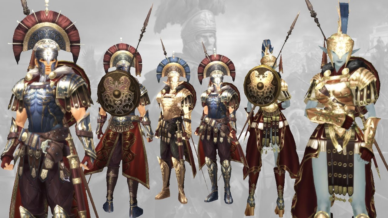 Epic Roman Skins - Lineage II Exclusive Offer