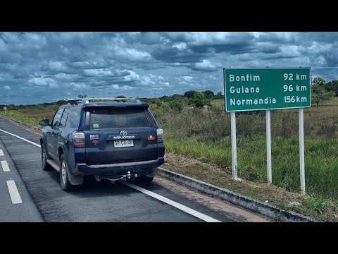 85.🇧🇷 Drive from Boa Visa to Bonfim - Brazil