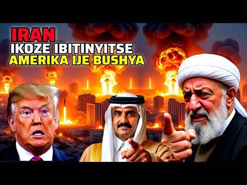 BIBAYE BISHYA MU NTAMBARA YA IRAN NA ISRAEL🚨IRAN IRASHE MISSILE 7KURI QATAR ISRAEL IKOREWE AMAHANO