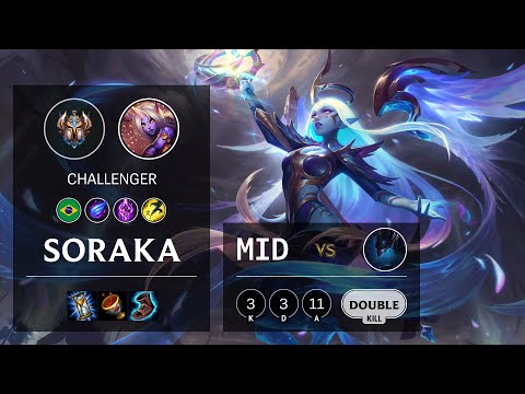 Soraka Mid vs Nocturne - BR Challenger Patch 10.19