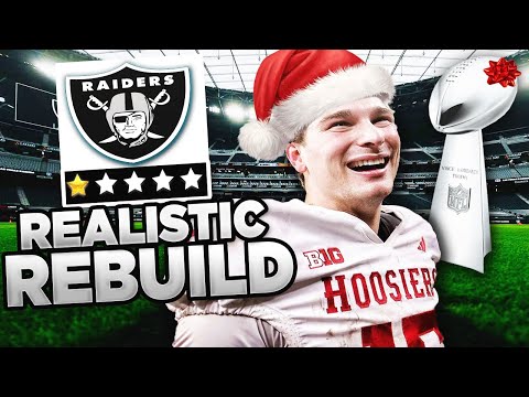 Can Fernando Mendoza Save the Raiders? | Madden 26 Las Vegas Raiders Realistic Rebuild