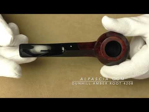 Dunhill Amber Root 4208 - pipe D472