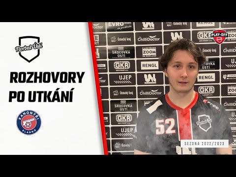 Rozhovory po utkání SF5: Florbal Ústí - Kanonýři Kladno 0:4