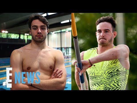 Anthony Ammirati and Jules Bouyer REACT After Going Viral for NSFW Reasons  | 2024 Olympics| E! News
