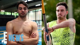 Anthony Ammirati and Jules Bouyer REACT After Going Viral for NSFW Reasons  | 2024 Olympics| E! News