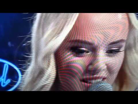 Idol Amanda får gnista i halsen