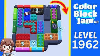 Solution du Niveau 1962 de Color Block Jam