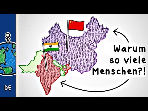 Warum gibt es in Indien und China so viele Menschen?