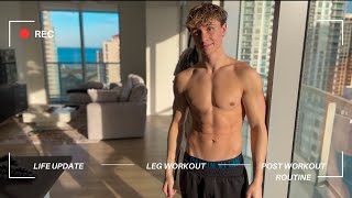 GETTING BACK INTO SHAPE | MY POST WORKOUT MEAL FOR MUSCLE GROWTH | LIFE UPATE
