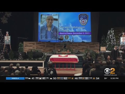 Probationary FDNY Firefighter Vincent Malveaux Laid To Rest