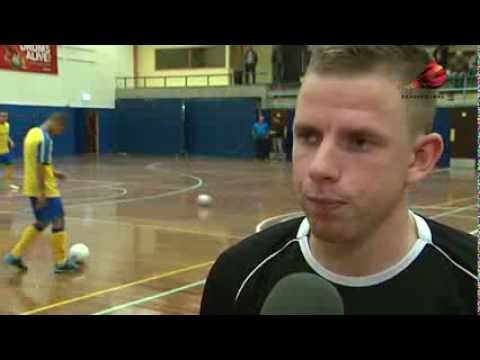 Dennis Selbach na het Hoornse duel tussen HV Veerhuys - Hovocubo