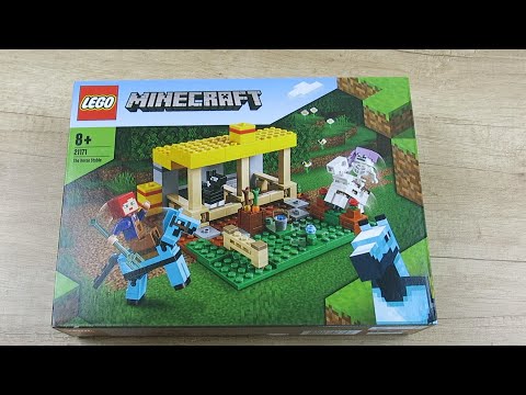 Конструктор LEGO Minecraft «Конюшня» 21171 / 241 деталь