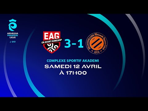J20 I En Avant Guingamp – Montpellier HSC (3-1), le résumé I Première Ligue FFF 2024-2025