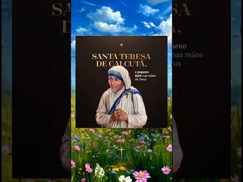 O significado de Santa Teresa de Calcutá: o grande lápis de Deus! ✏️🙏 #fe #oração #deus
