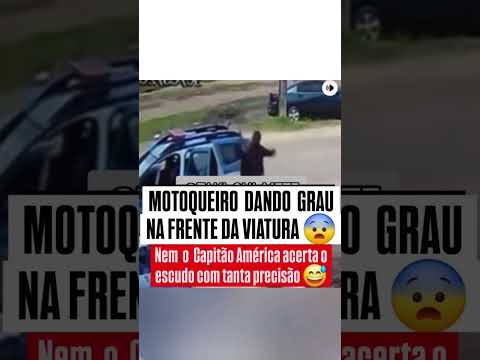 DANDO GRAU NA FRENTE DA VIATURA #memes #humor