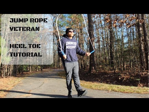 How to do the Heel Toe Jump Rope Move