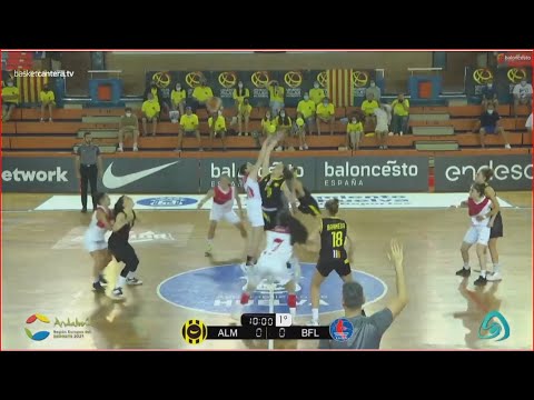U18Fem - 3/4 Cpto.España: BASKET ALMEDA vs BF LEÓN.- Junior Fem. FEB-Huelva 2021