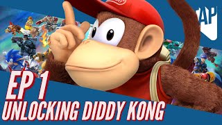 Smash Bros Ultimate EP 1: Unlocking Diddy Kong