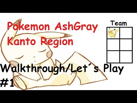 Pokemon AshGray Kanto Region Walkthrough/Let's Play - Part 1