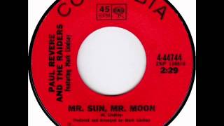 Paul Revere & The Raiders - Mr. Sun Mr. Moon, Mono 1969 45 record.