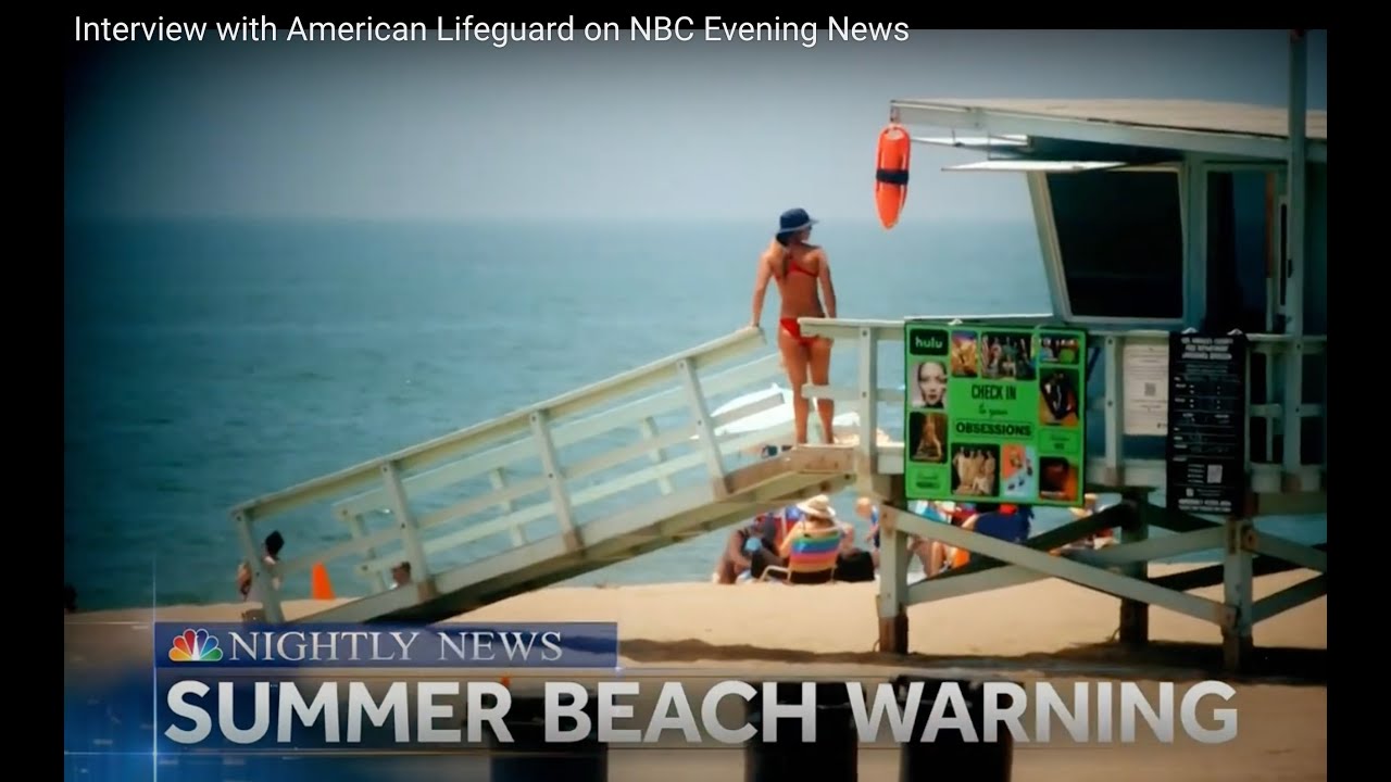 Interview with American Lifeguard on NBC Evening News