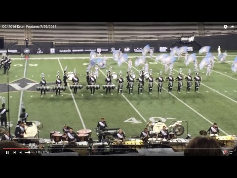 DCI Drum Features 7/29/2016