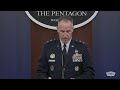 LIVE: Pentagon press briefing - Video