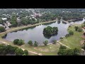 Cinematic SkyView of Byrd Park Richmond Virginia