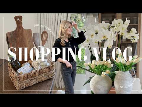 IKEA ORGANISATION, ZARA HOME DEKO HAUL & TK MAXX | SHOPPING VLOG | theglazedblonde