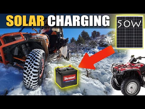 Can A 50W Solar Panel Charge A Dead Car Battery?
