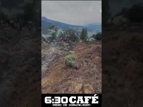 Deslizamiento de tierra sacude municipio de Mallama