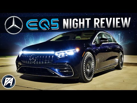 Thumbnail for Space Ship! | Mercedes-AMG EQS Night Drive and Review (Insane Lights) by Mercedes-AMG, Iveco, SEAT, Car