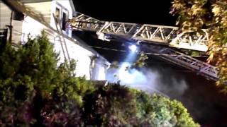 preview picture of video 'Palisades Park, NJ House Fire 5/28/14'