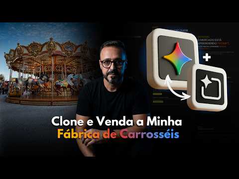 Clone e Venda a Minha Fábrica de Carrosséis (Google AI Studio + Gemini)