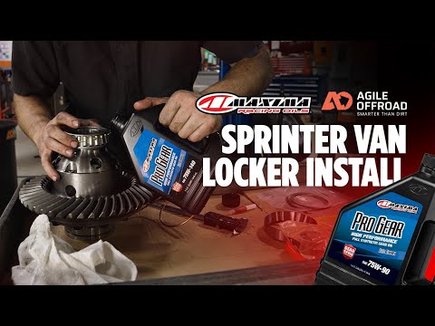 Sprinter Van Locker Install with Agile Off-Road | Why They Trust Maxima ProGear Oil