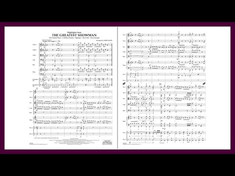 Highlights from The Greatest Showman | Arr. James Kazik