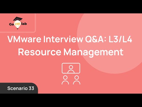Scenario No.33 : VMware vSphere Resource Management: L3 Interview Questions and Answers