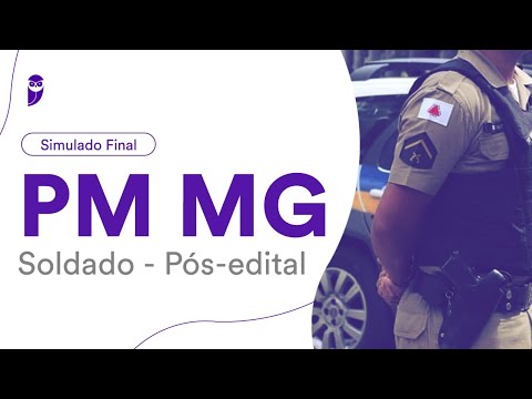 Simulado Final PM MG – Soldado - Pós-Edital - Correção