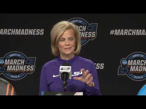 LSU Sweet 16 Pregame Press Conference - 2023 NCAA Tournament