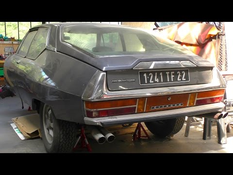 Thumbnail for Ein halber Citroën SM - A half Citroen SM - 4K Video by Citroën SM, Citroën, Car