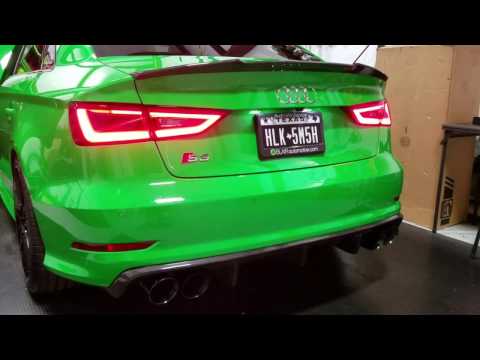 AWE Tuning Switch path exhaust on stage 3 Audi S3 Remote Function