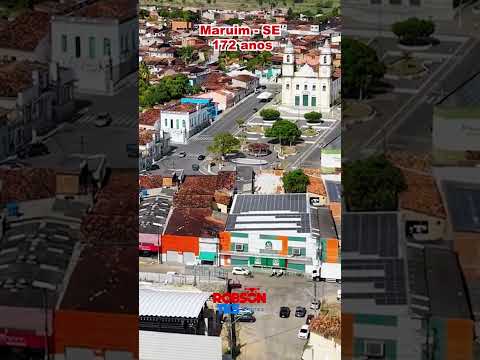 Maruim - SE, Cidade encantadora ❤️ #dronebrasil #turismo #djibrasil #nordeste #sergipe #cidade