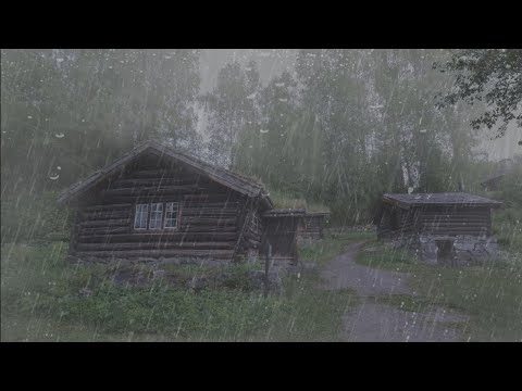 Relaxing Rain to Sleep in 11 Minutes - Rain Sound in the Jungle for Sleep and Relaxation - ASMR