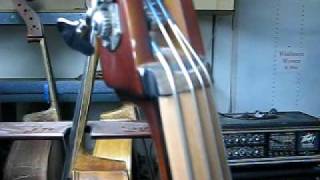 Video thumbnail for 03-21-10 Harmonia Bass Demo EUB with Realist pickup acoustic body great setup by fantastictommy