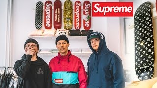 8,000 DOLLAR SUPREME LOUIS VUITTON VINTAGE SKATEBOARD DECK