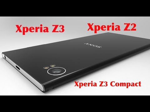 Sony XPERIA Z3 vs XPERIA Z2 vs XPERIA Z3 Compact - Android 5.0.2 Lollipop