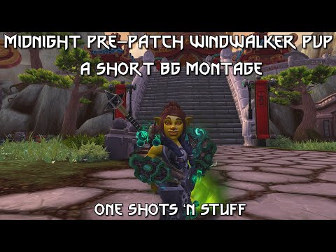 Midnight Pre-Patch Windwalker Monk PvP || A Short BG Montage || WoW Patch 12.0