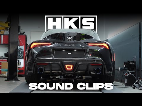 HKS Super TURBO MUFFLER Exhaust Sound Clips