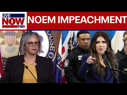 House Democrats introduce articles to impeach Homeland Security Secretary Kristi Noem