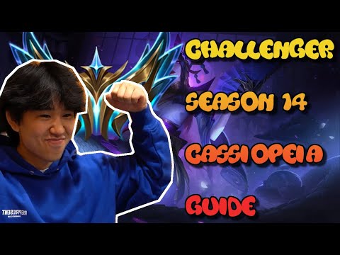 HOW TO PLAY CASSIOPEIA IN SEASON 14 LIKE A CHALLENGER